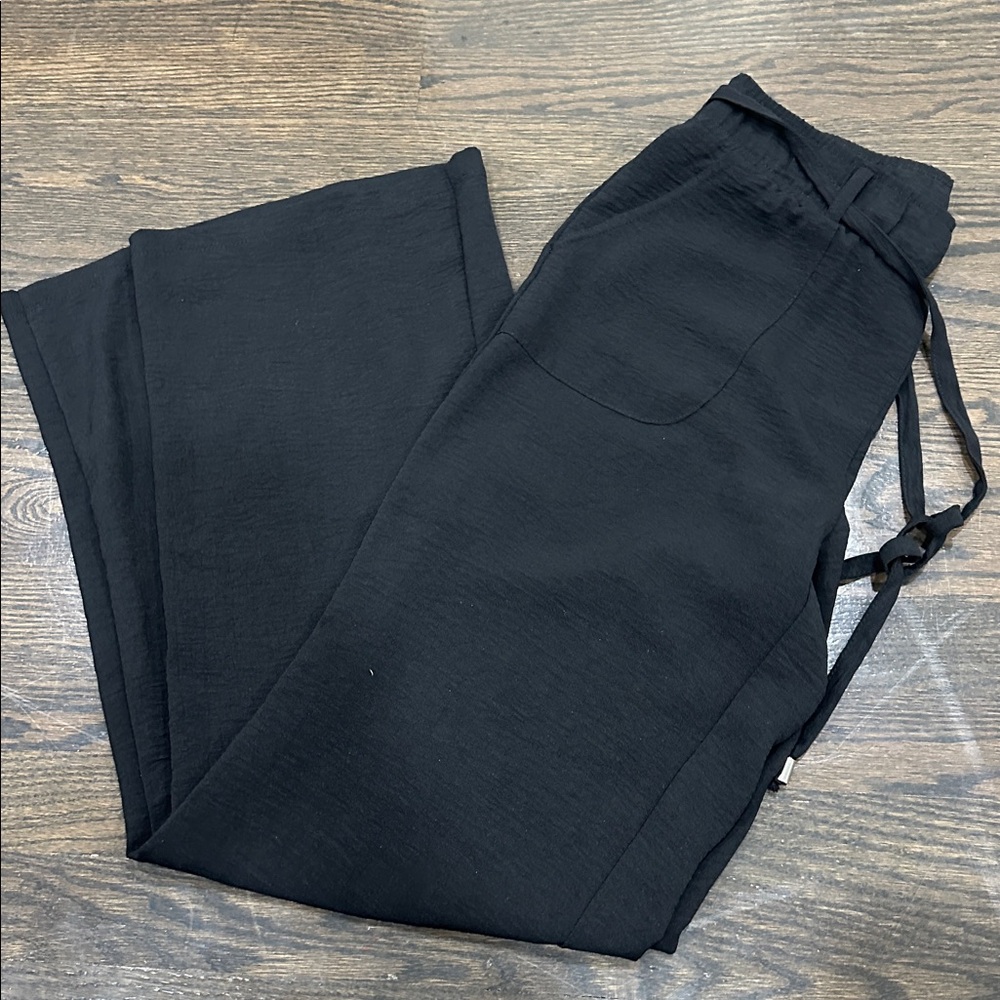 Black Drawstring Pants